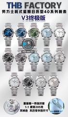 NEW 2025 / THB FACTORY BEST 1:1 / ROLEX DAYDATE 40 3255 VER.3 217GR