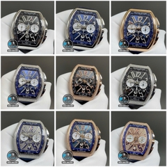 NEW 2025 / ABF FACTORY BEST 1:1 / FRANK MULLER VANGUARD V45 CHRONOGRAH