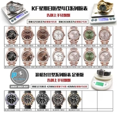 NEW 2024 / KF FACTORY BEST 1:1 / ROLEX DAY-DATE 215GR 40MM CAL.3255