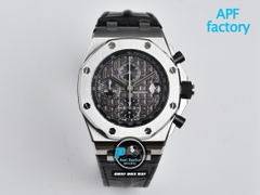 NEW 2024 / APF FACTORY BEST 1:1 / AP ROYAL OAK OFFSHORE CHRONOGRAPH 42MM CAL.3126