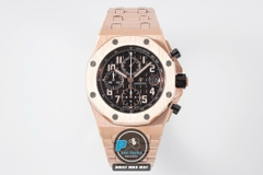 NEW 2024 / APF FACTORY BEST 1:1 / AP ROYAL OAK OFFSHORE CHRONOGRAPH 42MM CAL.3126