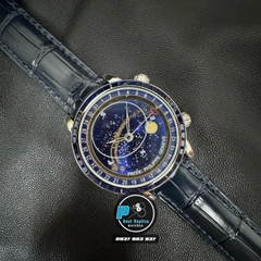 NEW 2025 / 3K FACTORY BEST 1:1 / PATEK PHILIPPE SKY MOON 6104G DIAMOND BEZEL