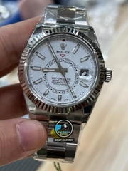 NEW 2024 / ZF FACTORY BEST 1:1 / ROLEX SKY DWELLER 326934 DUAL TIME 42MM CAL.9001