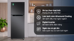 Tủ lạnh Samsung Inverter 302 Lít RT29K503JB1/SV