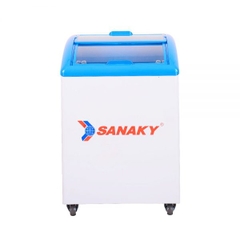 Tủ đông mặt kính cong Sanaky VH-182K