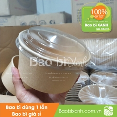 Tô kraft salad 1000ml miệng rộng