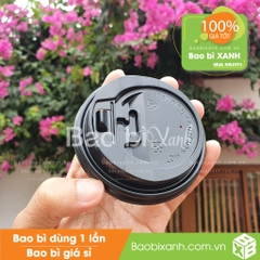 Nắp nóng đen 80 có khóa