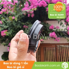 Nắp nóng đen 80 có khóa