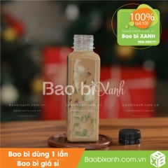 Chai nhựa vuông 250ml