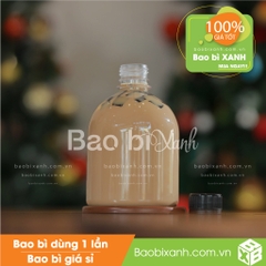 Chai nhựa 500ml tròn lùn