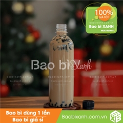 Chai nhựa tròn cao 500ml