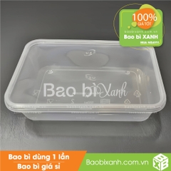 Hộp chữ nhật trong suốt
