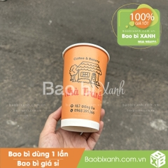 Ly giấy Nhà Tranh Coffee & Bakery