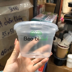 Hộp nhựa tròn đựng canh cháo