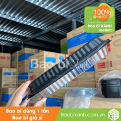 Khay - hộp nhựa 1 ngăn HT203 đựng thực phẩm mang về