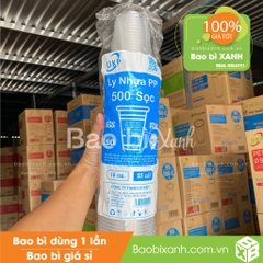 Ly nhựa PP 95 sọc - 500ml