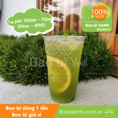 Ly nhựa pet 700ml (24oz - Ø98)