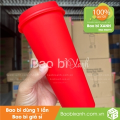 Ly tim đỏ nhám 700ml