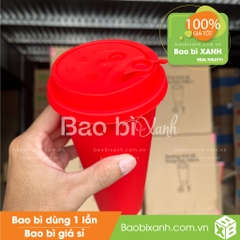Ly tim đỏ nhám 700ml