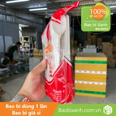 Muỗng nhựa trắng 20cm Đại Quang (100 cái/Bịch)
