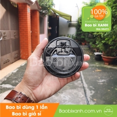 Nắp nóng đen có khóa 90