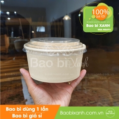 Tô kraft salad 1000ml miệng rộng