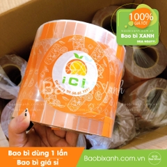 Cuộn ép ly in flexo nhiều màu