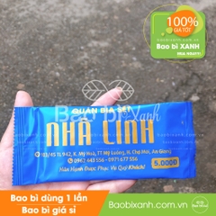 Khăn lạnh quán bia sệt Nhã Linh