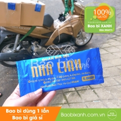 Khăn lạnh quán bia sệt Nhã Linh