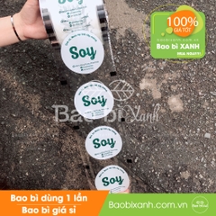 Cuộn ép ly in lụa nền trắng