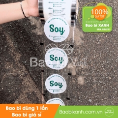 Cuộn ép ly in lụa nền trắng