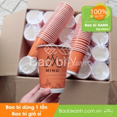 Ly giấy Ming Coffe