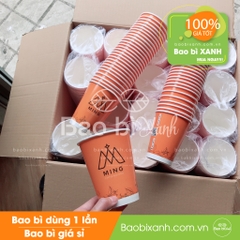 Ly giấy Ming Coffe