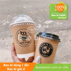 Ly giấy Ta Coffee