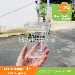 Ly nhựa Tâm Coffee