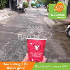 Ly giấy Kem Ong Trắng