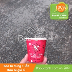 Ly giấy Kem Ong Trắng