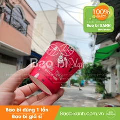 Ly giấy Kem Ong Trắng