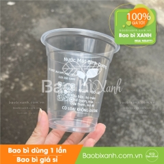 Ly nhựa nước mát Bình Dương