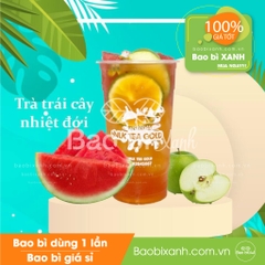 Ly nhựa Milktea Gold