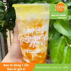 Ly nhựa Milktea Gold