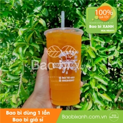 Ly nhựa Milktea Gold