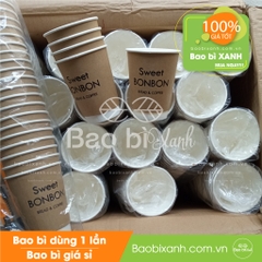 Ly giấy BonBon Coffee &  Bread