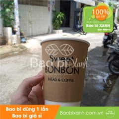 Ly giấy BonBon Coffee &  Bread