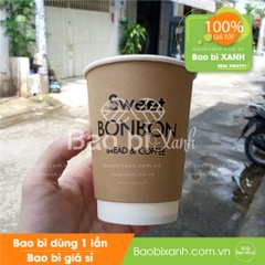 Ly giấy BonBon Coffee &  Bread