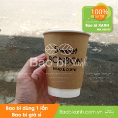 Ly giấy BonBon Coffee &  Bread