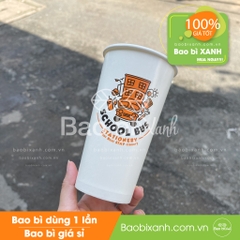 Ly giấy School Bus