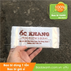Khăn lạnh quán ốc Khang