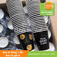 Ly giấy The Goo Cafe