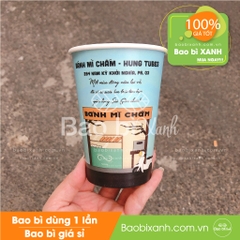 Ly giấy Sài Gòn Cafe